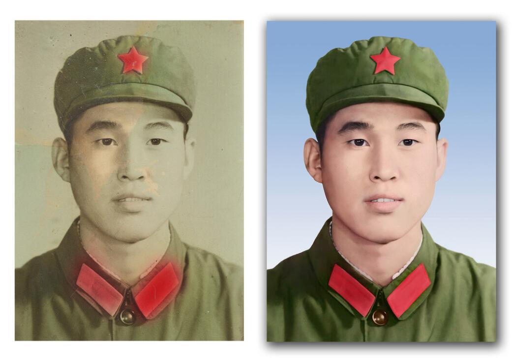 西藏破损照片修复-18